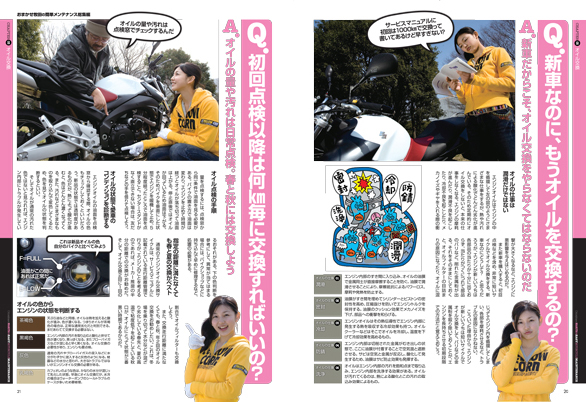 ヤングマシン12月号臨時増刊号「おまかせ牧田の簡単バイクメンテナンス 